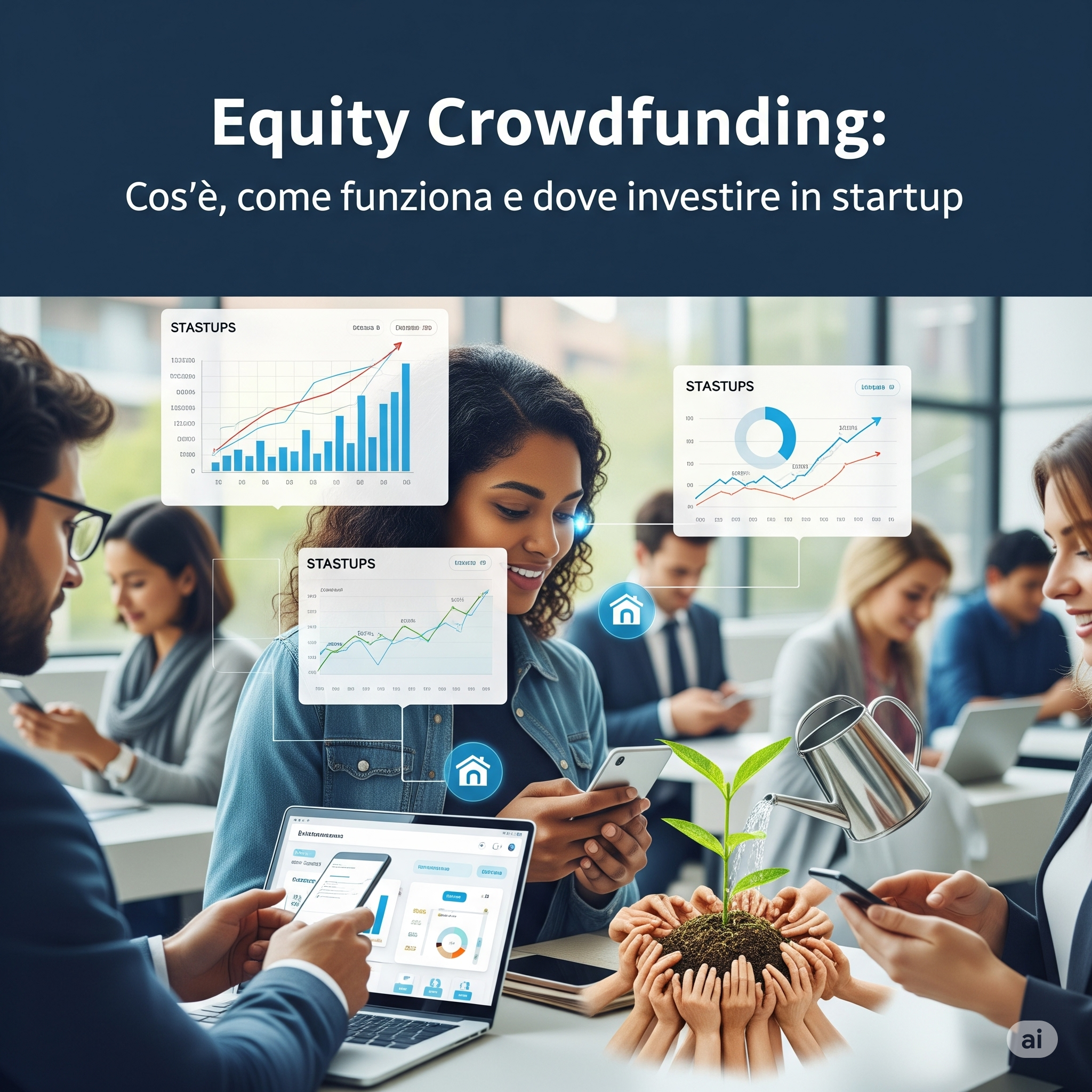 Equity Crowdfunding: cos’è, come funziona e dove investire in startup