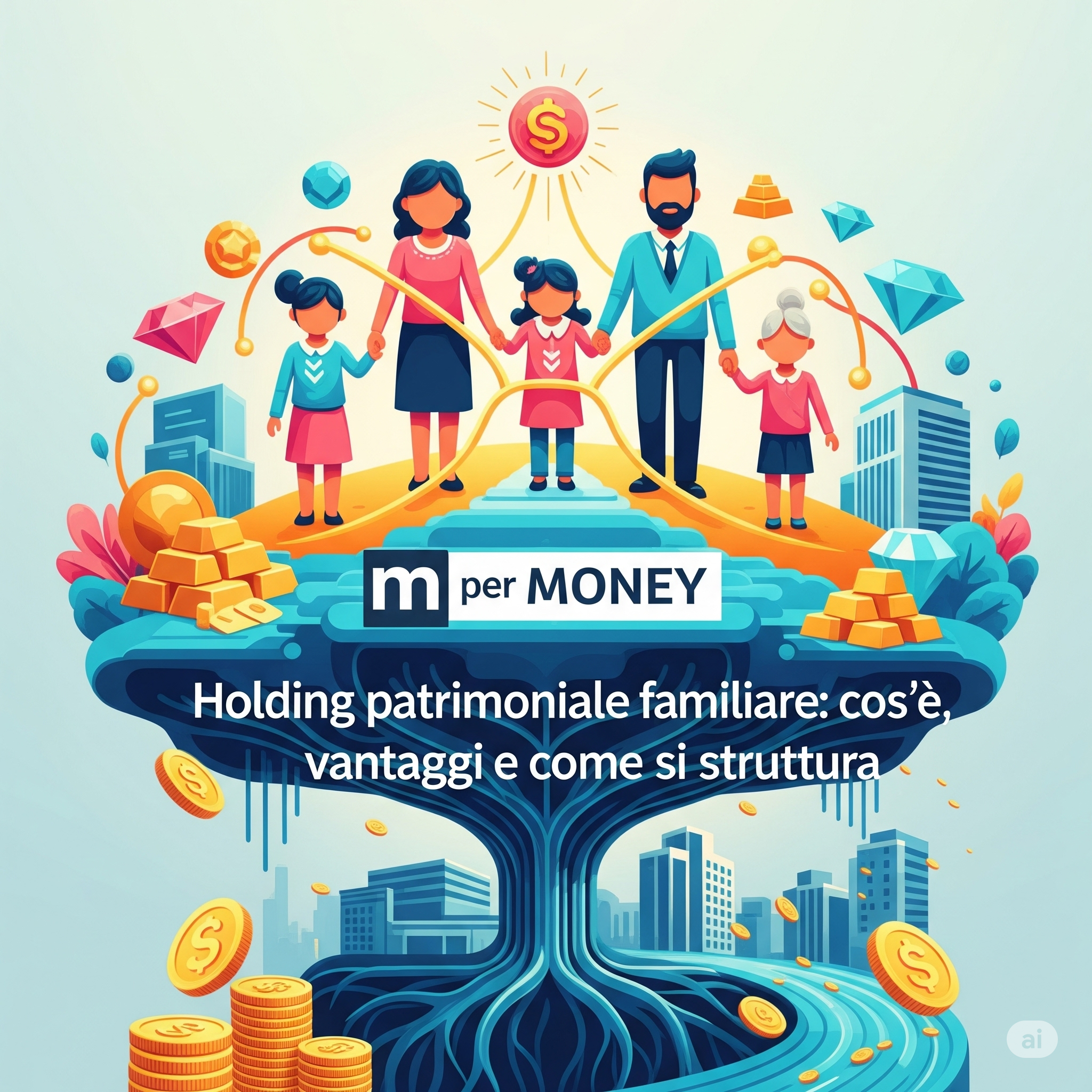 Holding patrimoniale familiare: cos’è, vantaggi e come si struttura
