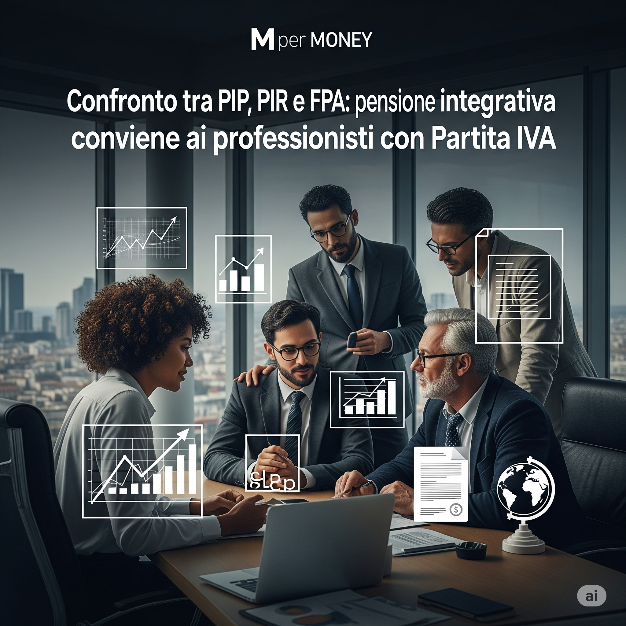 Confronto tra PIP, PIR e FPA: quale pensione integrativa conviene ai professionisti con Partita IVA