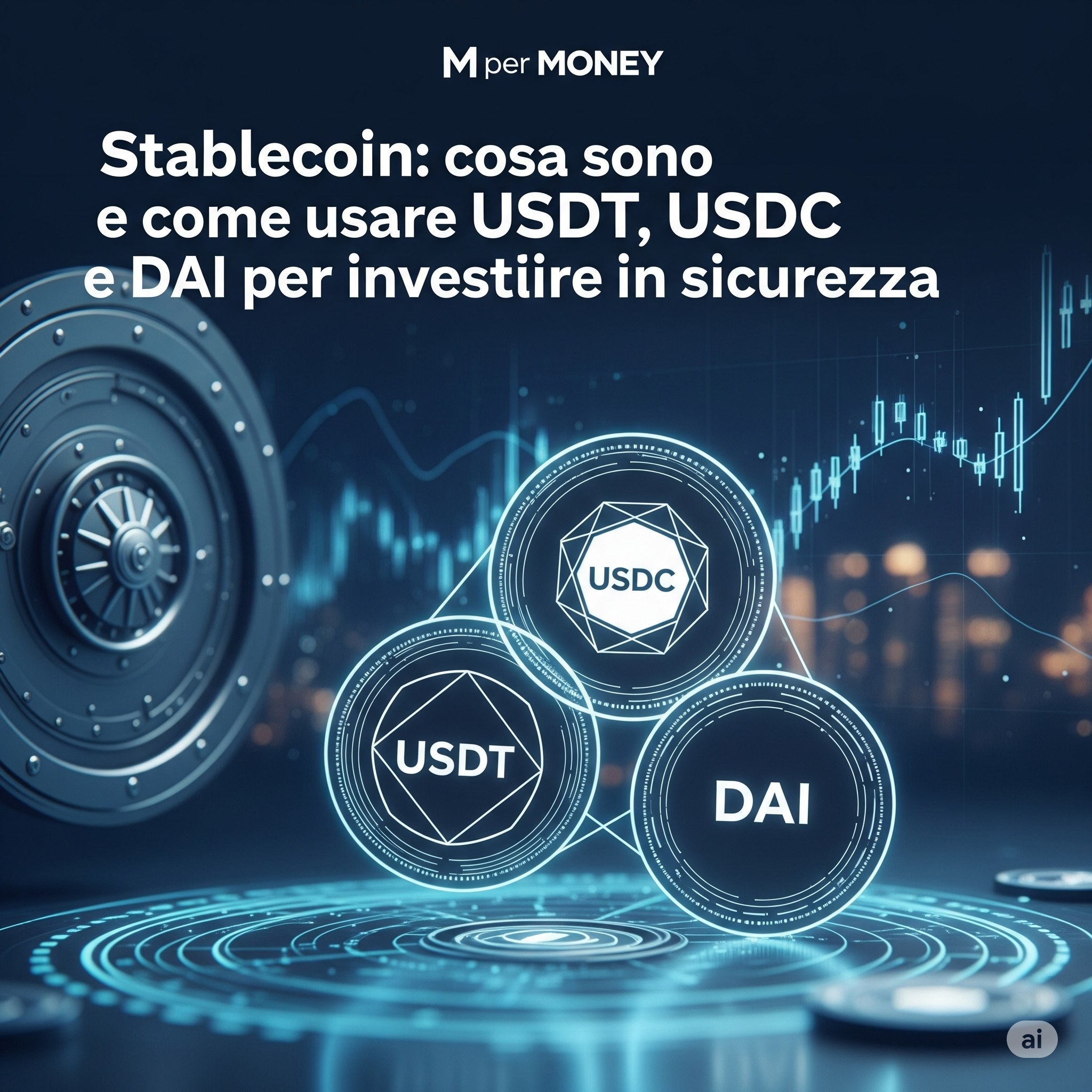 Stablecoin: cosa sono e come usare USDT, USDC e DAI per investire in sicurezza