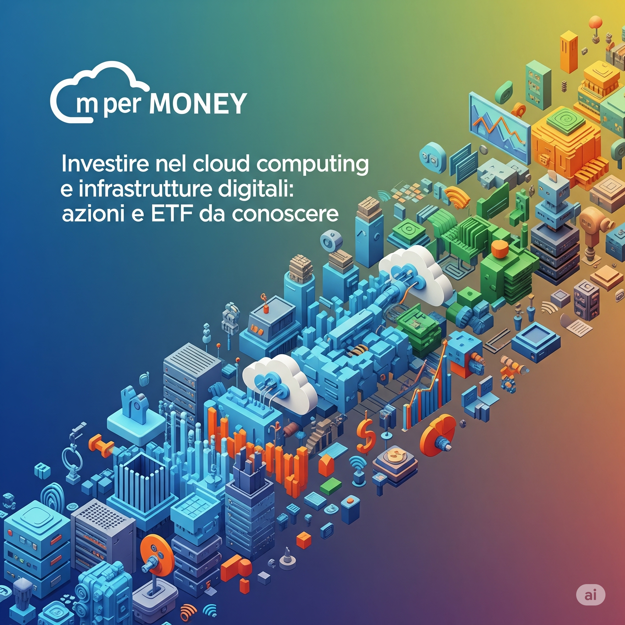 Investire nel cloud computing e infrastrutture digitali: azioni e ETF da conoscere