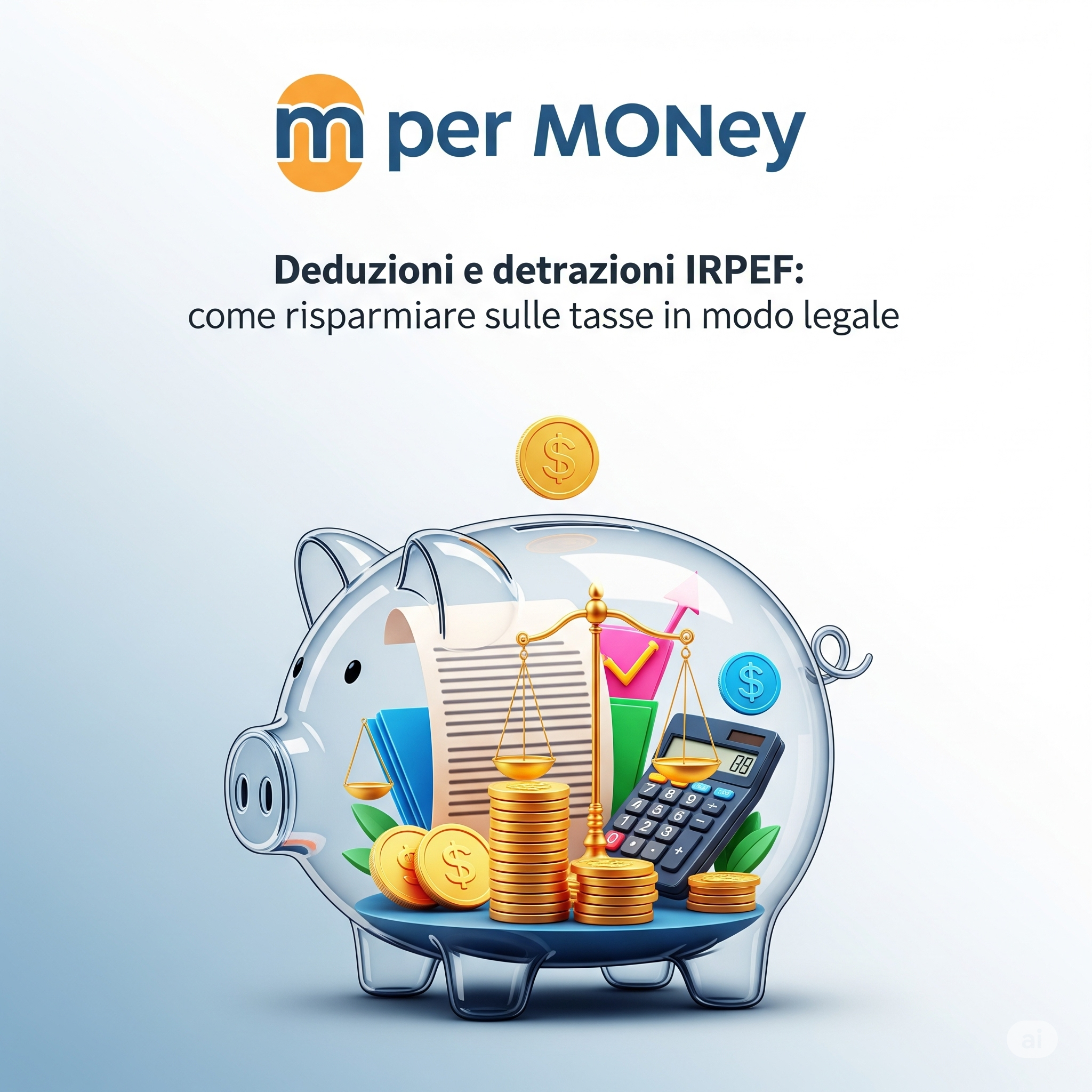 Deduzioni e detrazioni IRPEF: come risparmiare sulle tasse in modo legale