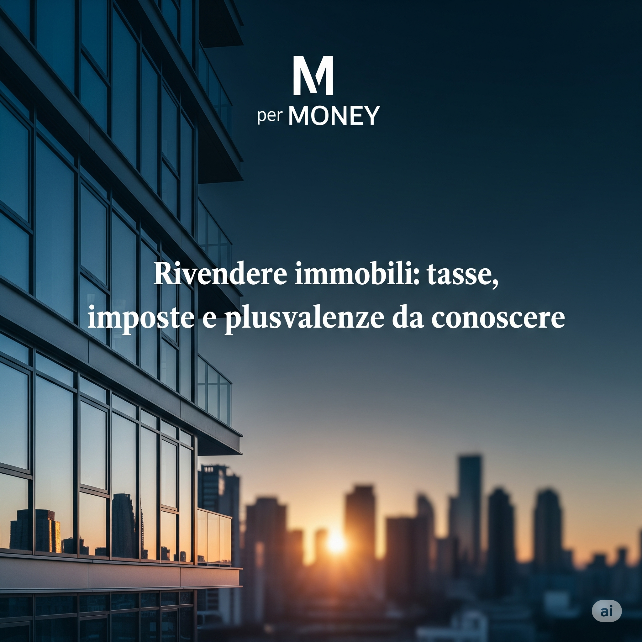 Rivendere immobili: tasse, imposte e plusvalenze da conoscere