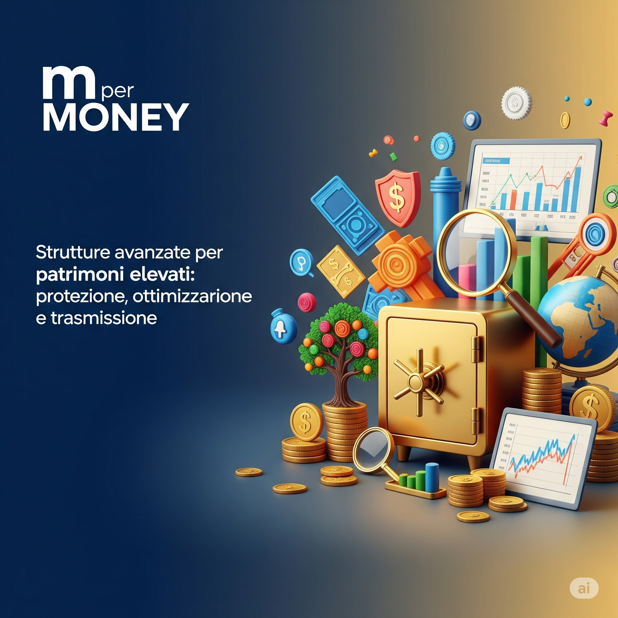 Strutture avanzate per patrimoni elevati: protezione, ottimizzazione e trasmissione