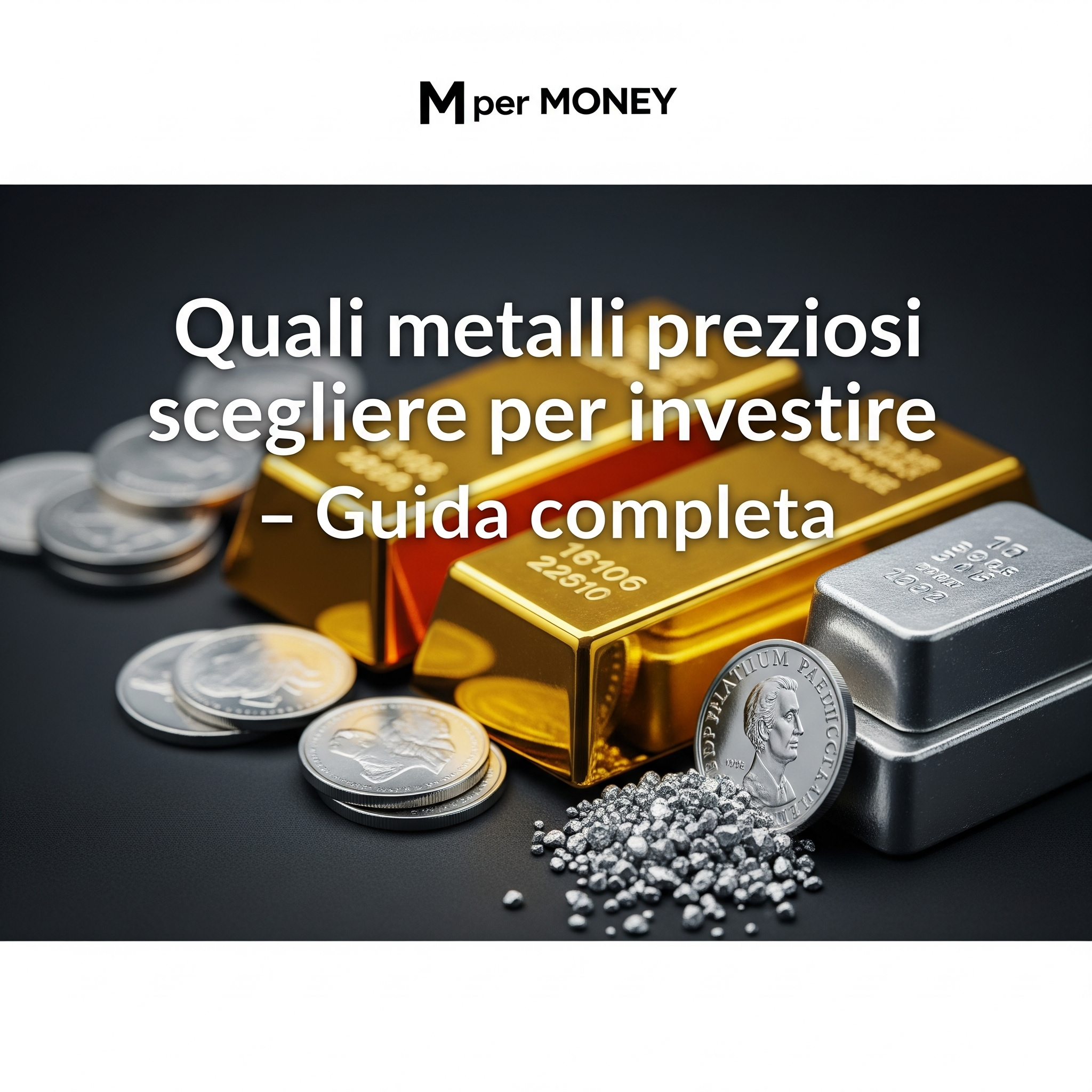 Quali metalli preziosi scegliere per investire – Guida completa