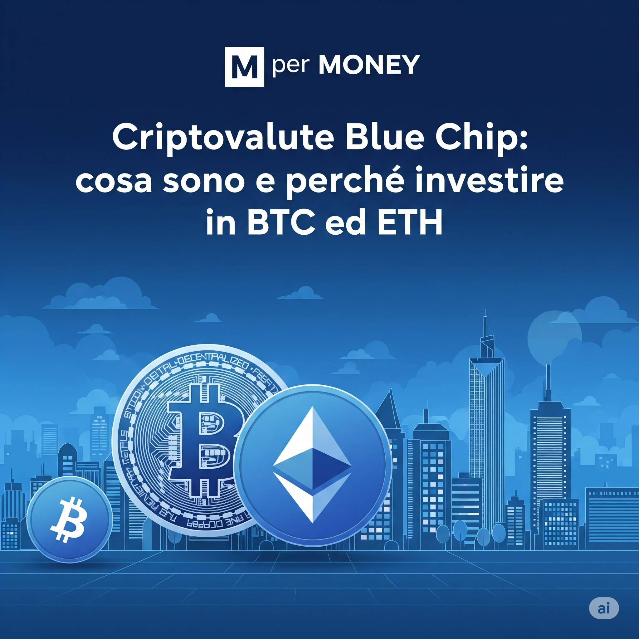 Criptovalute Blue Chip: cosa sono e perché investire in BTC ed ETH