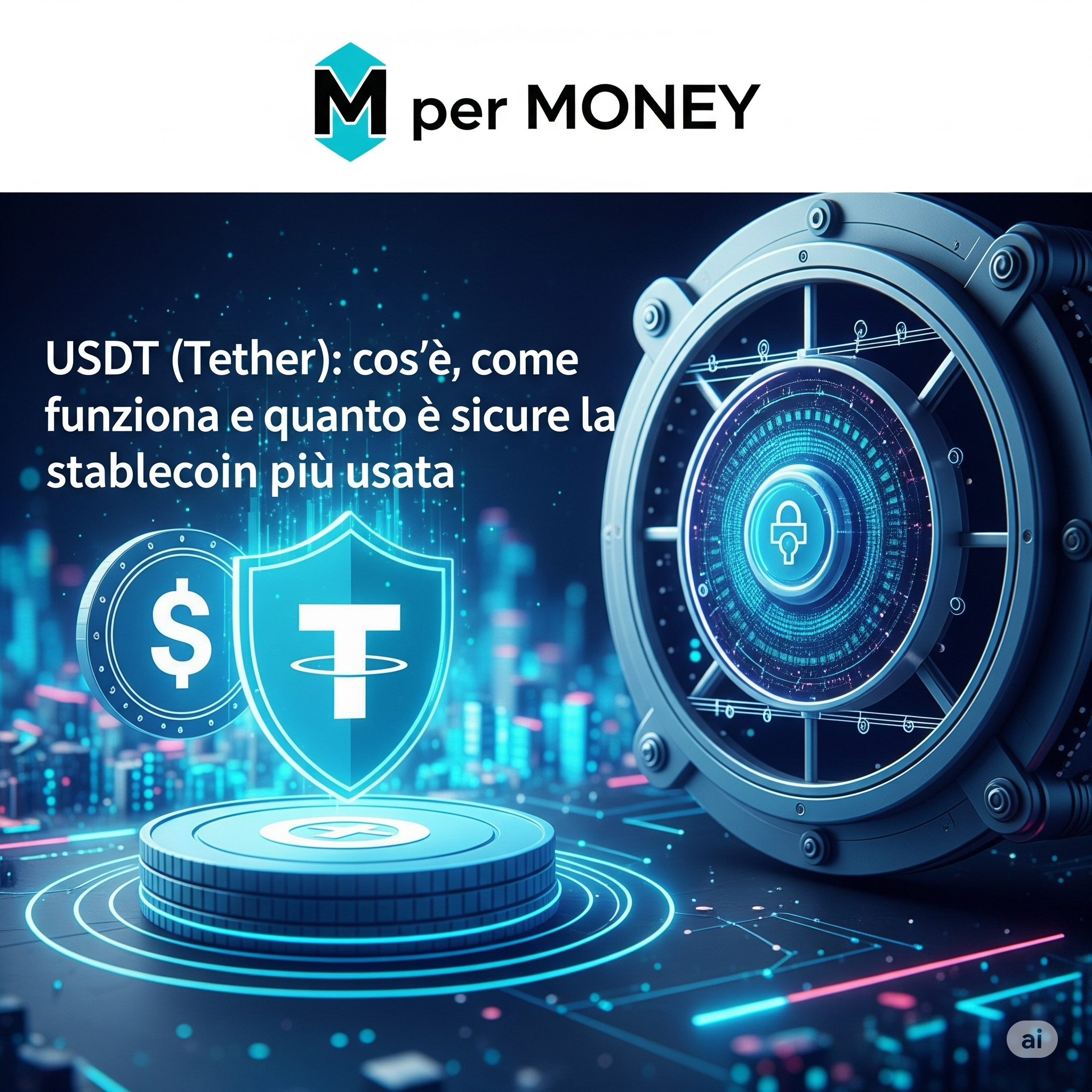 USDT (Tether): cos'è, come funziona e quanto è sicura la stablecoin più usata