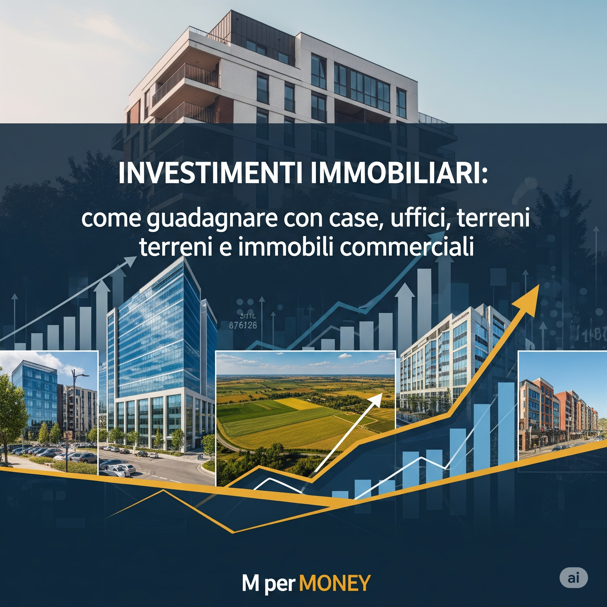Investimenti Immobiliari: come guadagnare con case, uffici, terreni e immobili commerciali