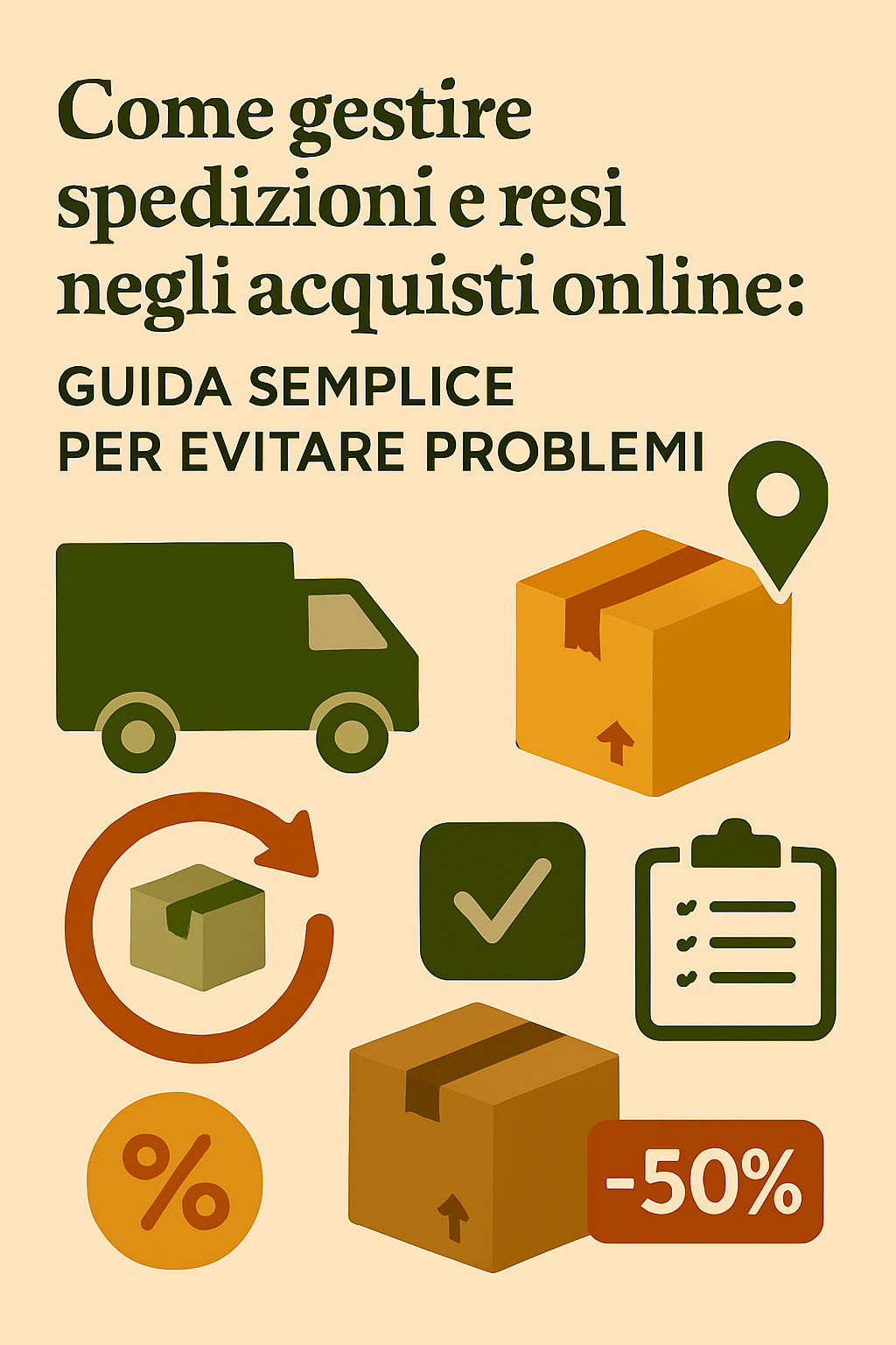 Come gestire spedizioni e resi negli acquisti online: guida semplice per evitare problemi