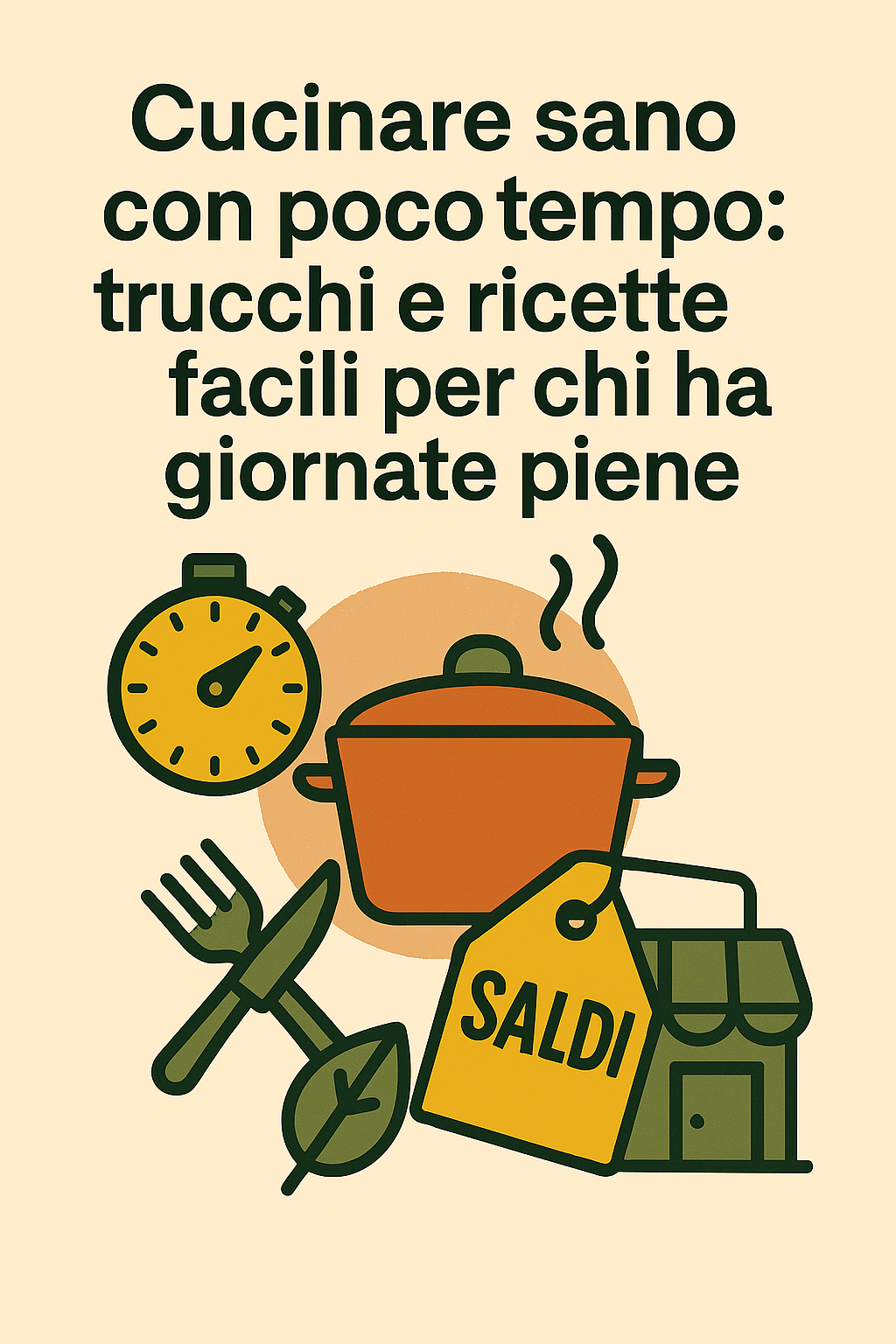 Cucinare sano con poco tempo: trucchi e ricette facili per chi ha giornate piene