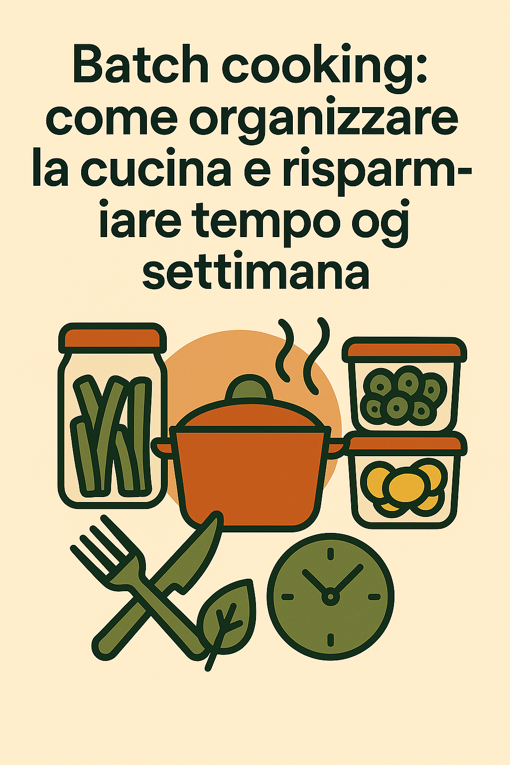 Batch cooking: come organizzare la cucina e risparmiare tempo ogni settimana