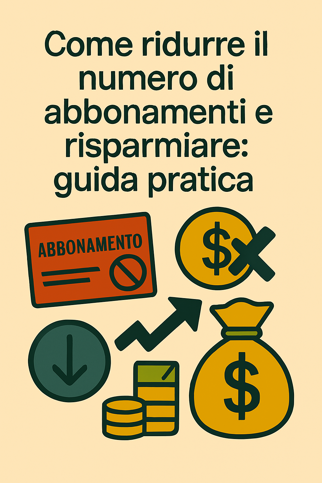 Come ridurre il numero di abbonamenti e risparmiare: guida pratica
