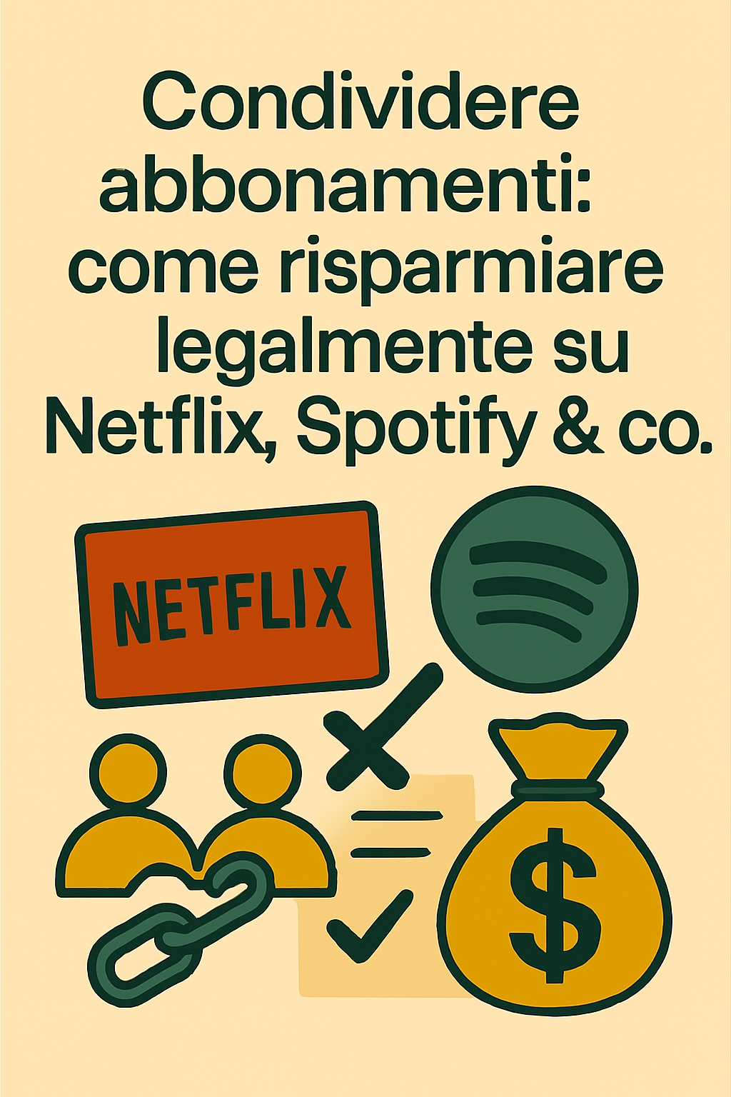 Condividere abbonamenti: come risparmiare legalmente su Netflix, Spotify & co.