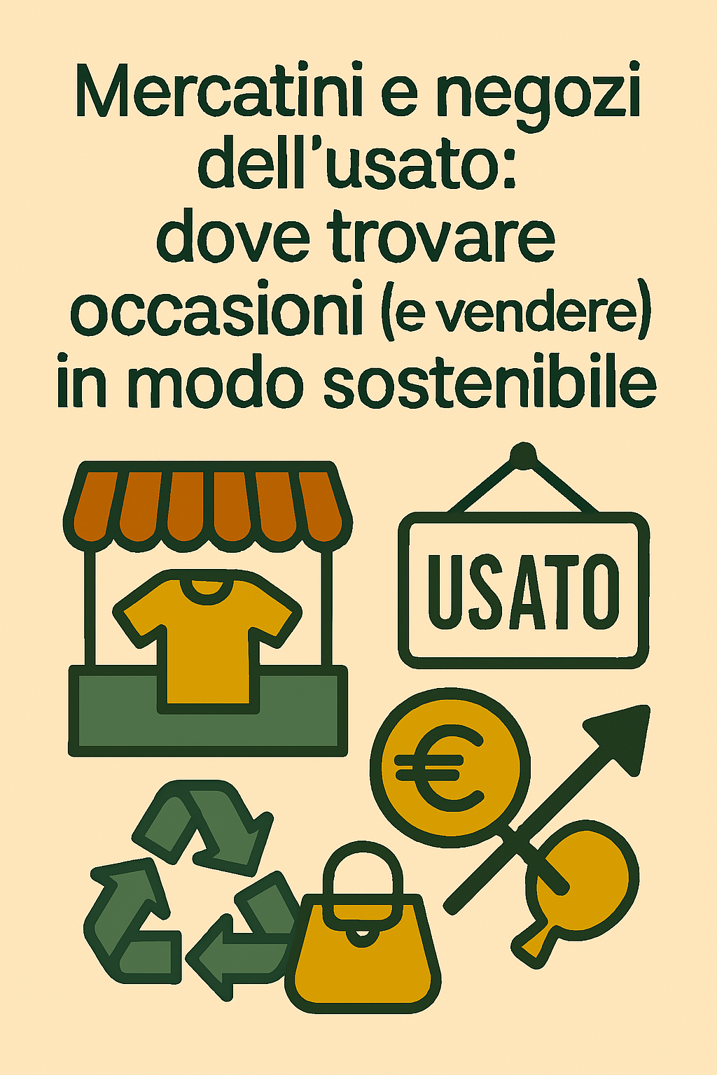 Mercatini e negozi dell’usato: dove trovare occasioni (e vendere) in modo sostenibile