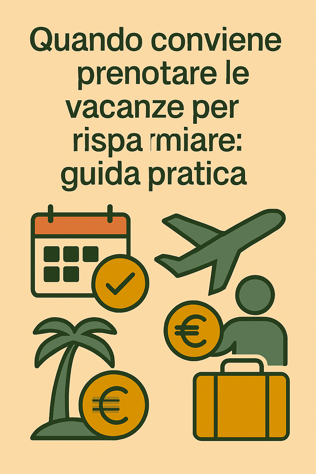 Quando conviene prenotare le vacanze per risparmiare: guida pratica