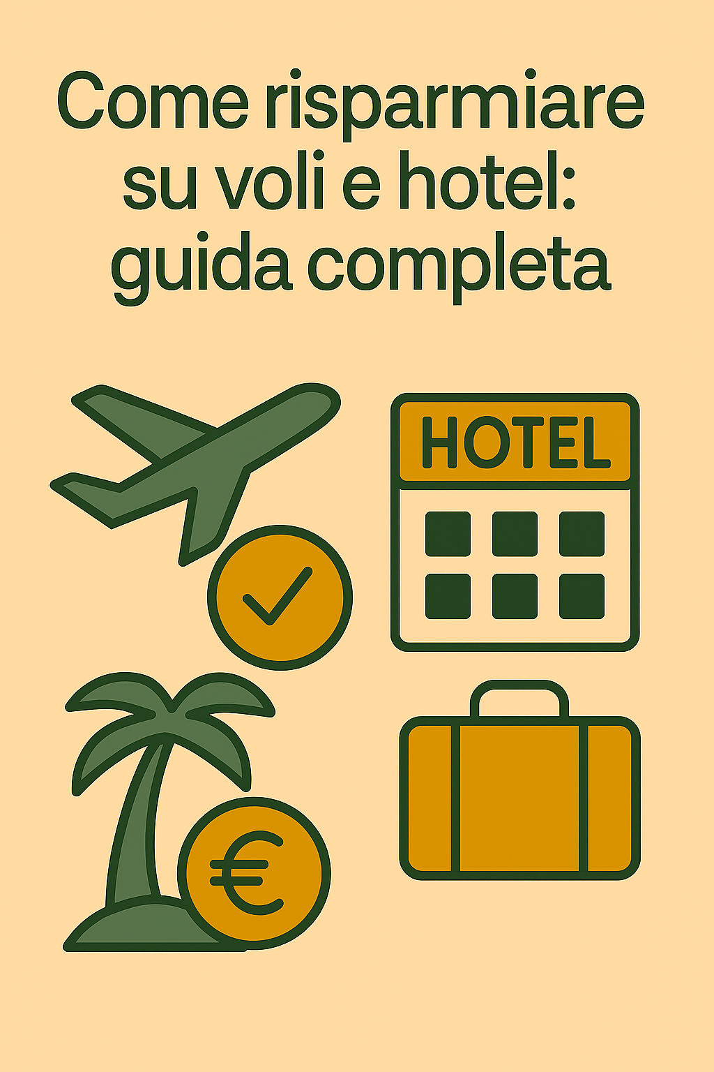 Come risparmiare su voli e hotel: guida completa