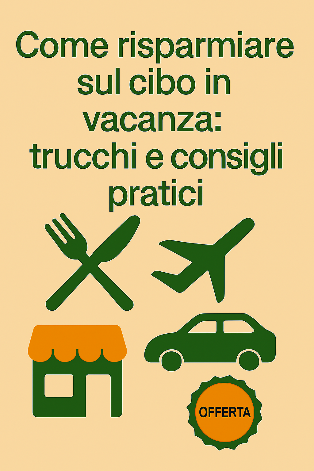 Come risparmiare sul cibo in vacanza: trucchi e consigli pratici