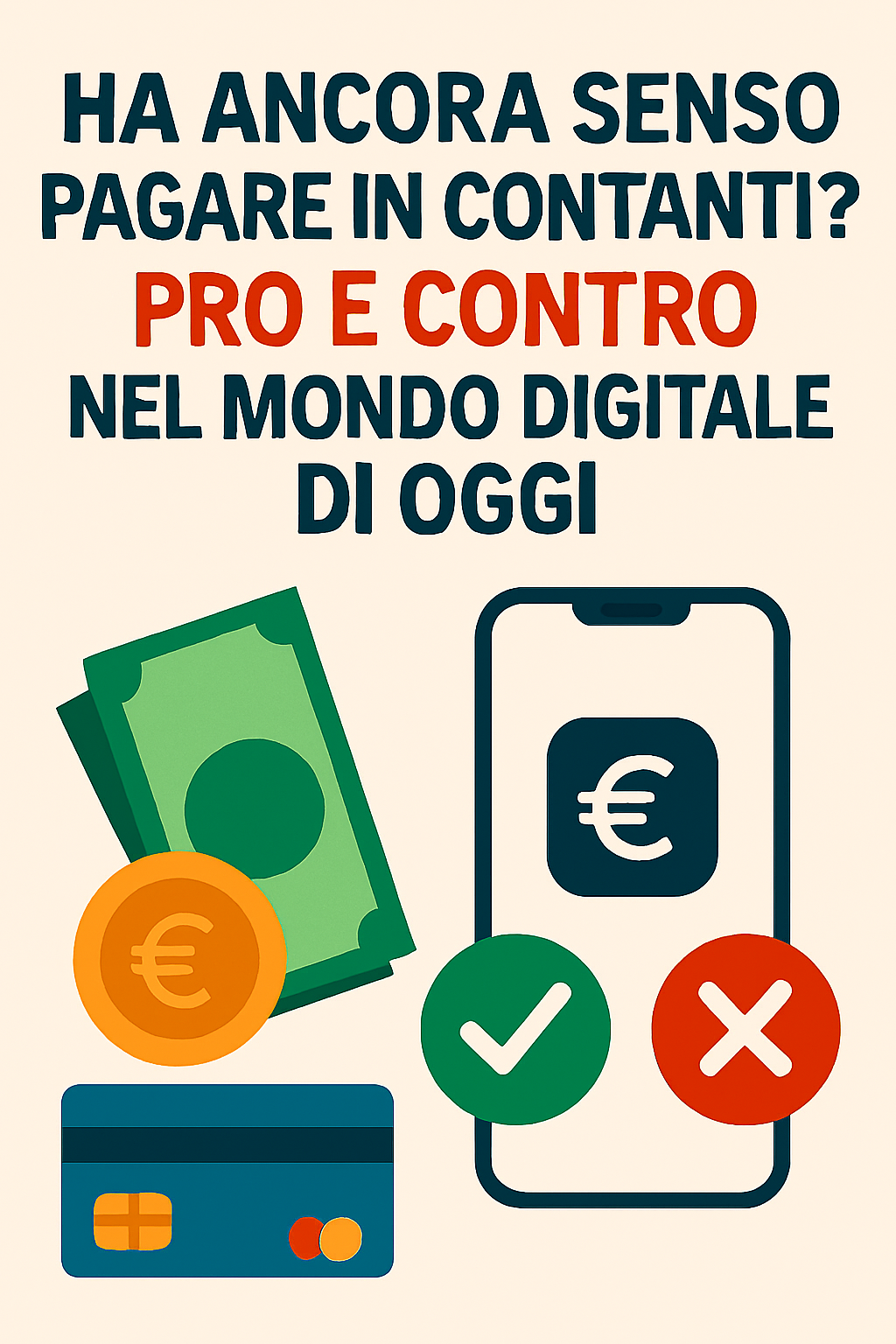Ha ancora senso pagare in contanti? Pro e contro nel mondo digitale di oggi