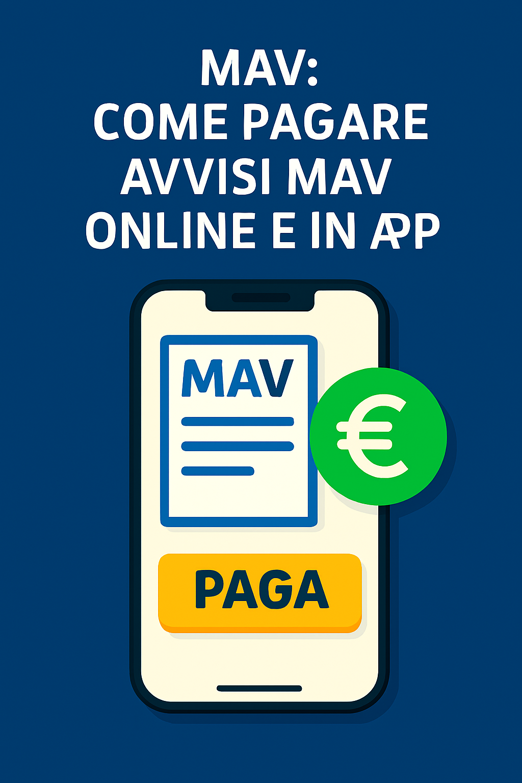 MAV: come pagare avvisi MAV online e in app