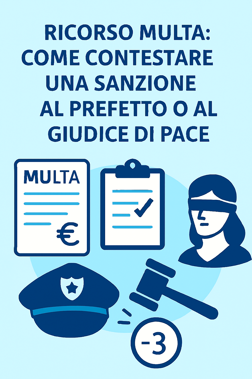 Ricorso multa: come contestare una sanzione al Prefetto o al Giudice di Pace
