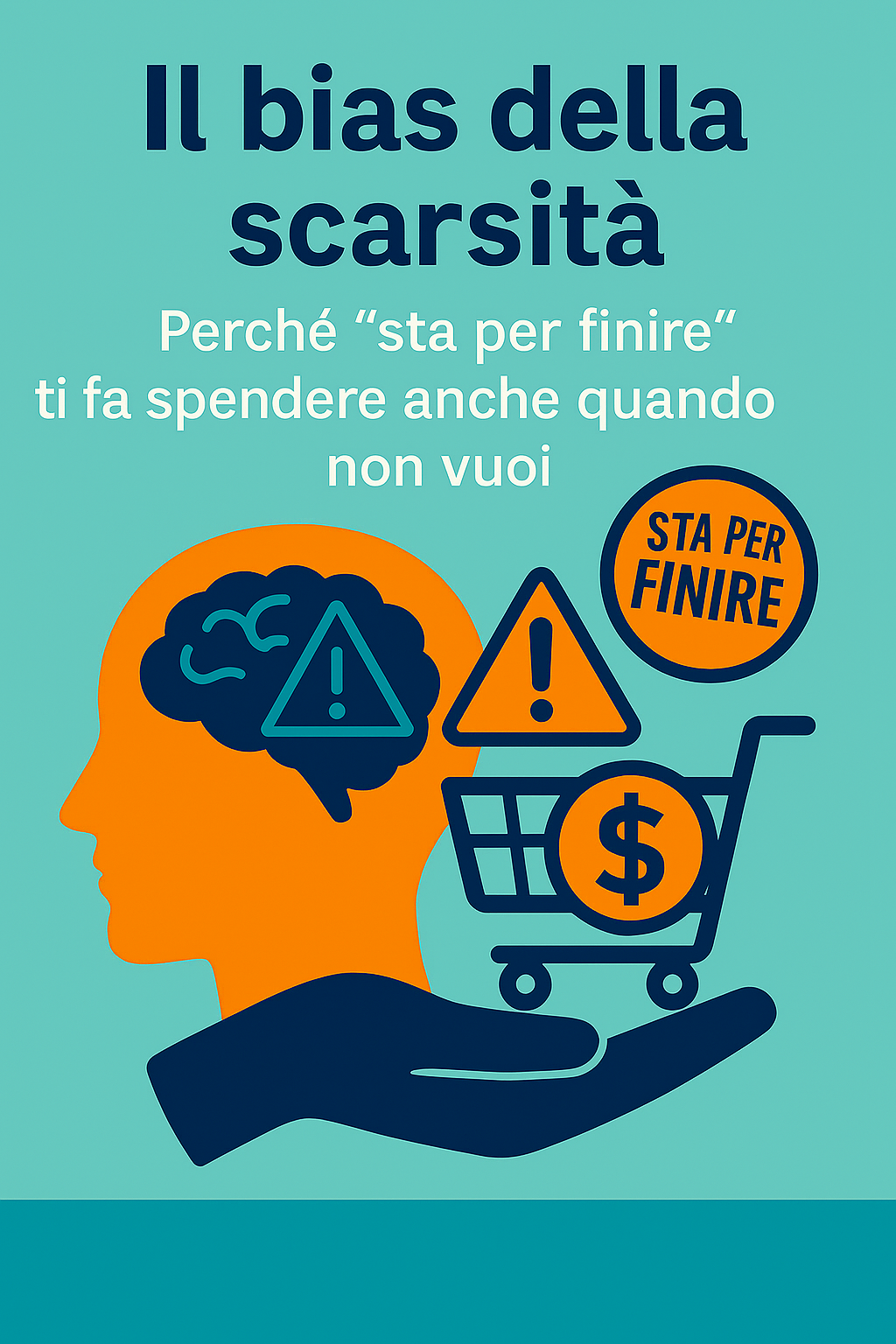 Il bias della scarsità: perché “sta per finire” ti fa spendere anche quando non vuoi