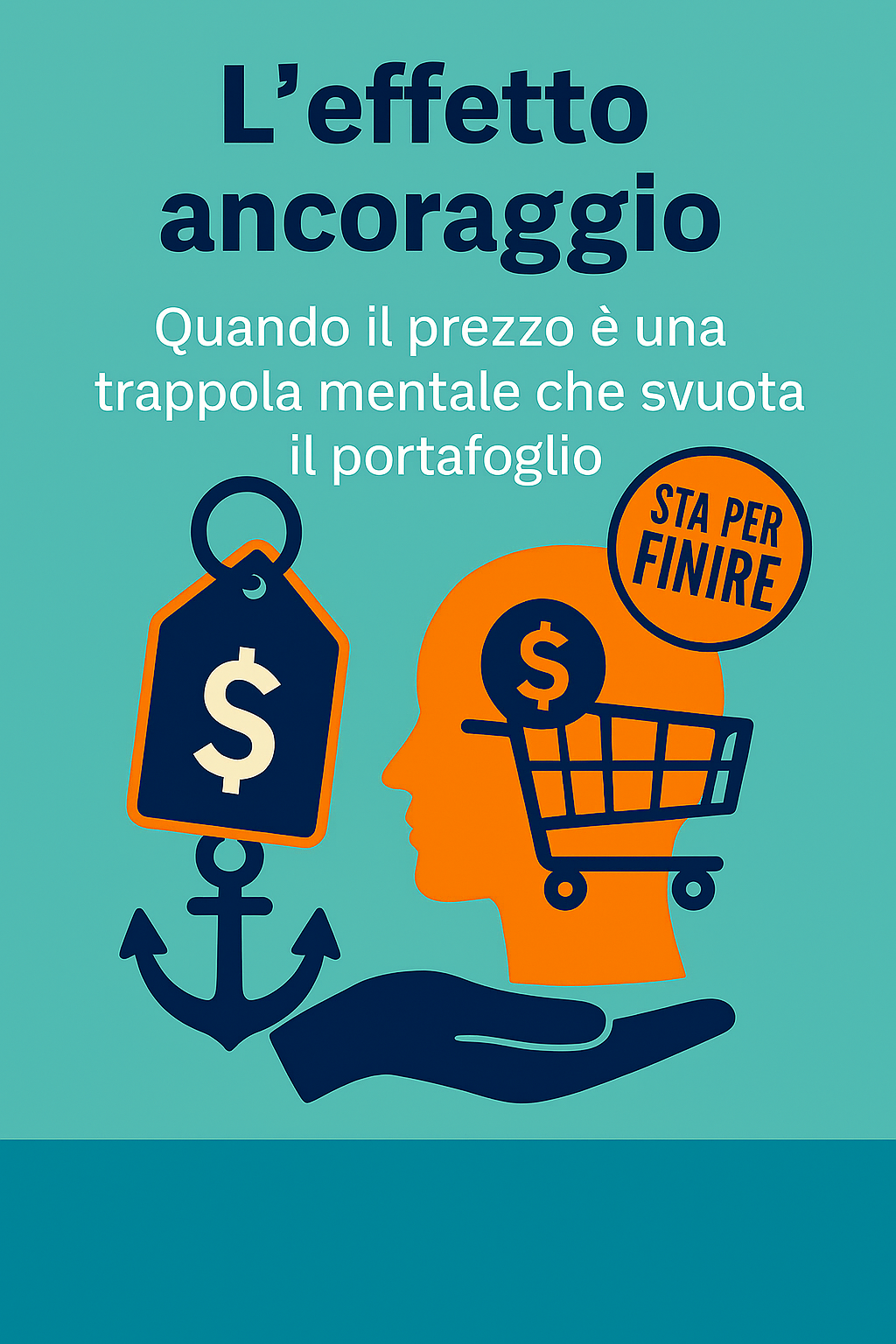 L’effetto ancoraggio: quando il prezzo è una trappola mentale che svuota il portafoglio