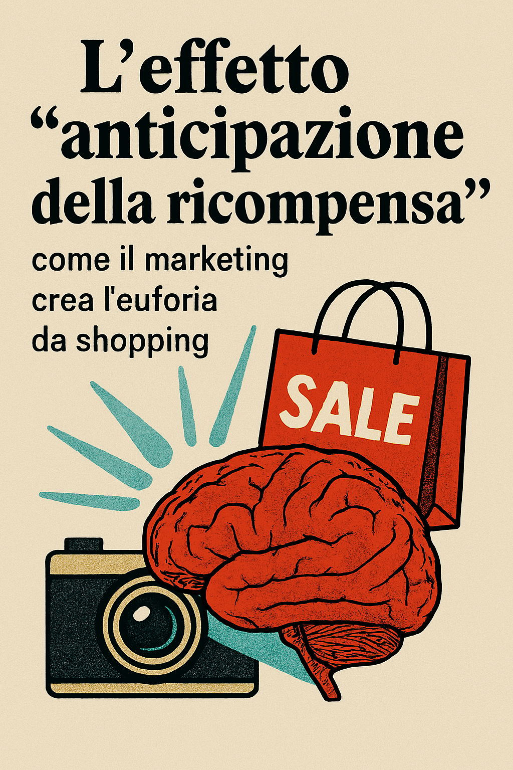 L’effetto “anticipazione della ricompensa”: come il marketing crea l’euforia da shopping