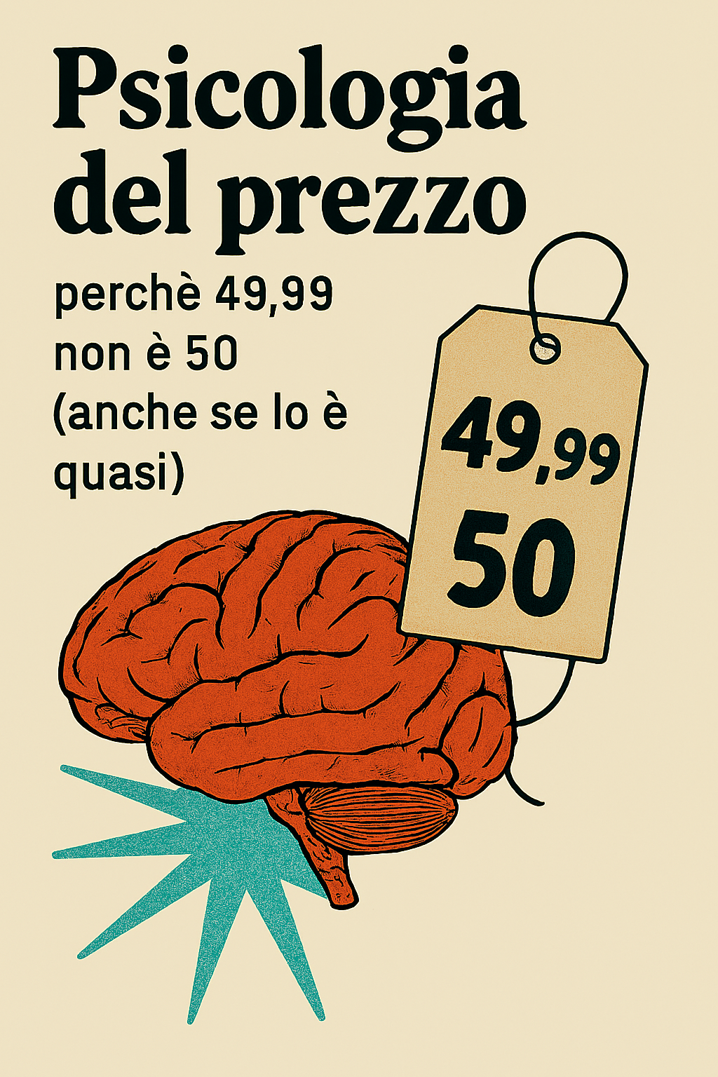 Psicologia del prezzo: perché 49,99 non è 50 (anche se lo è quasi)