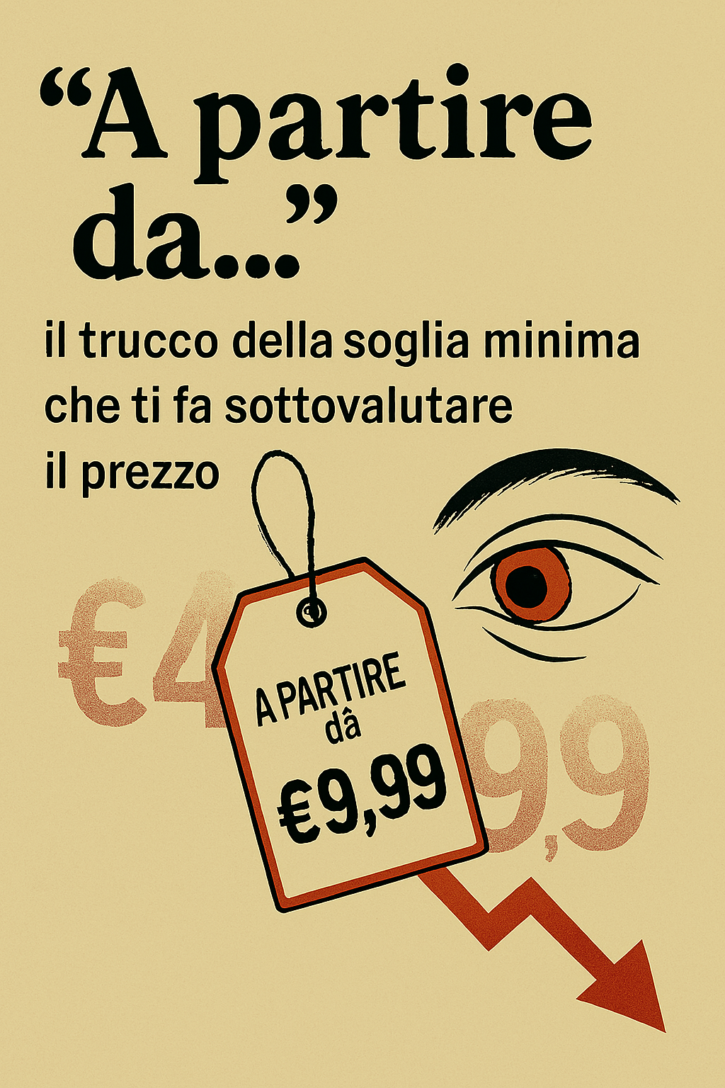 “A partire da…”: il trucco della soglia minima che ti fa sottovalutare il prezzo