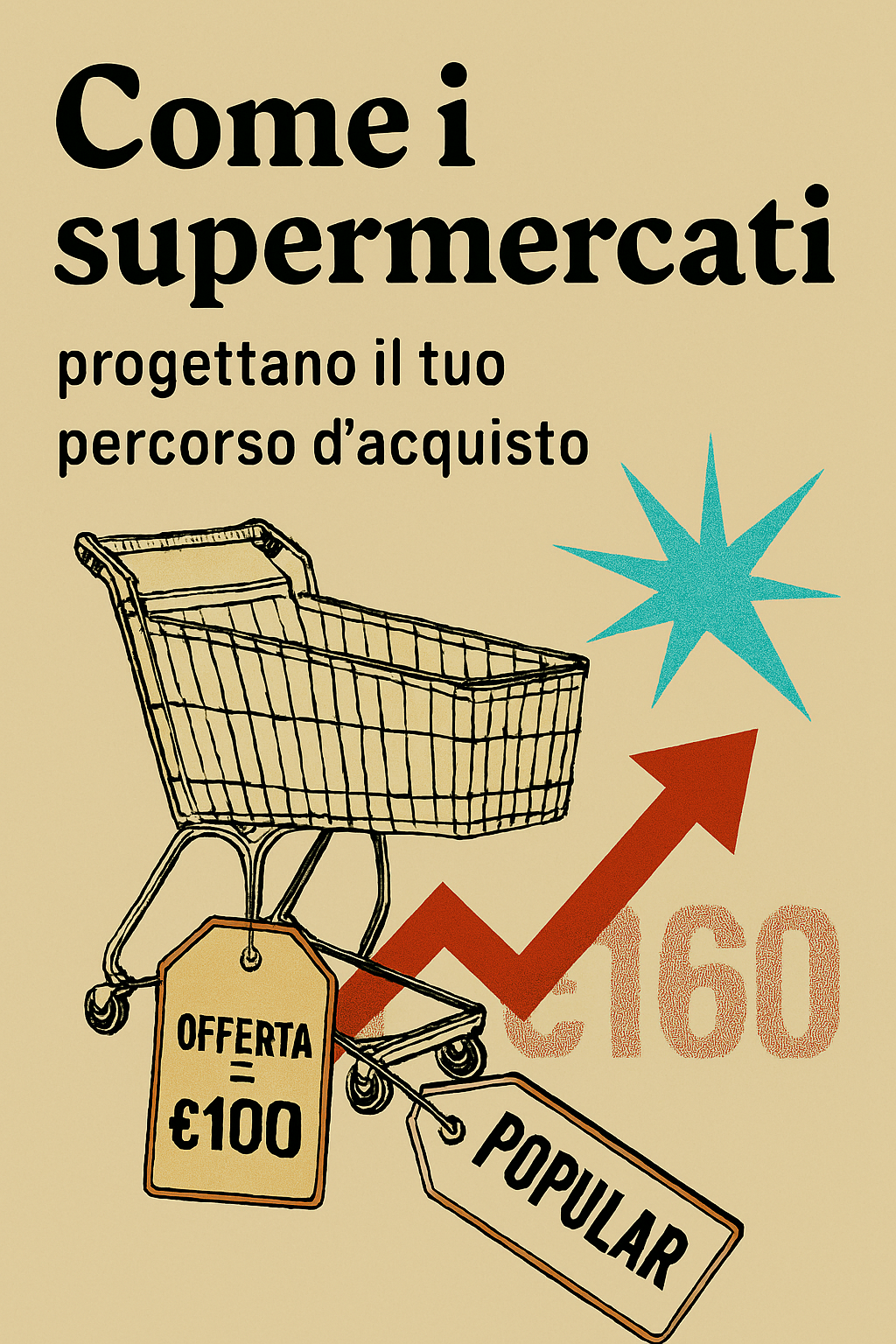 Come i supermercati progettano il tuo percorso d’acquisto