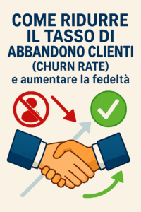 Come ridurre il tasso di abbandono clienti (Churn Rate) e aumentare la fedeltà