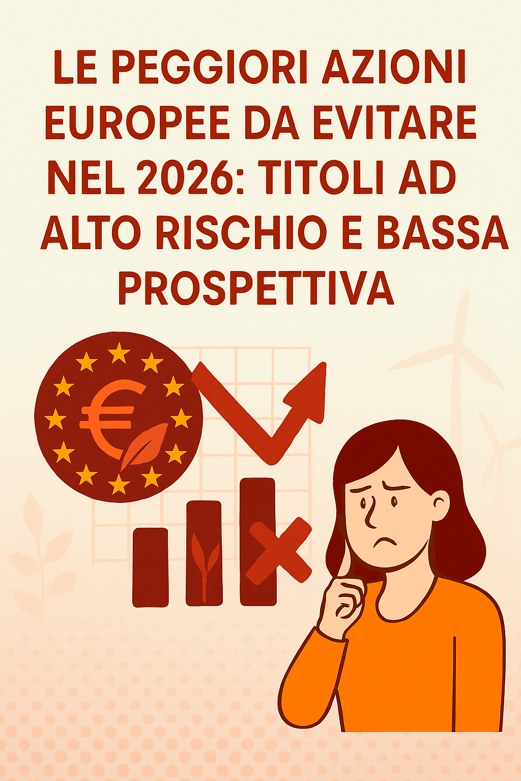 Le peggiori azioni europee da evitare: titoli ad alto rischio e bassa prospettiva