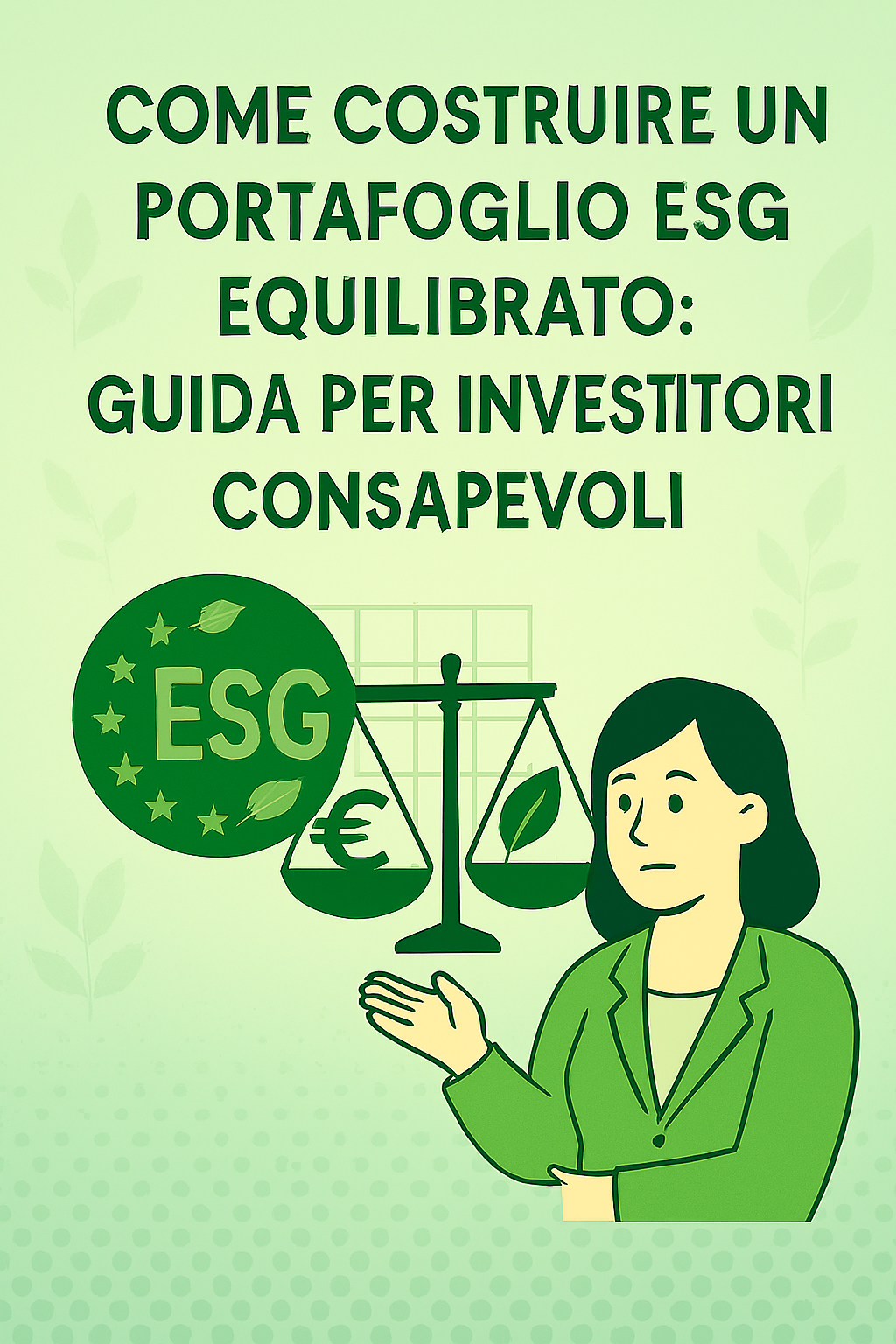 Come costruire un portafoglio ESG equilibrato: guida per investitori consapevoli
