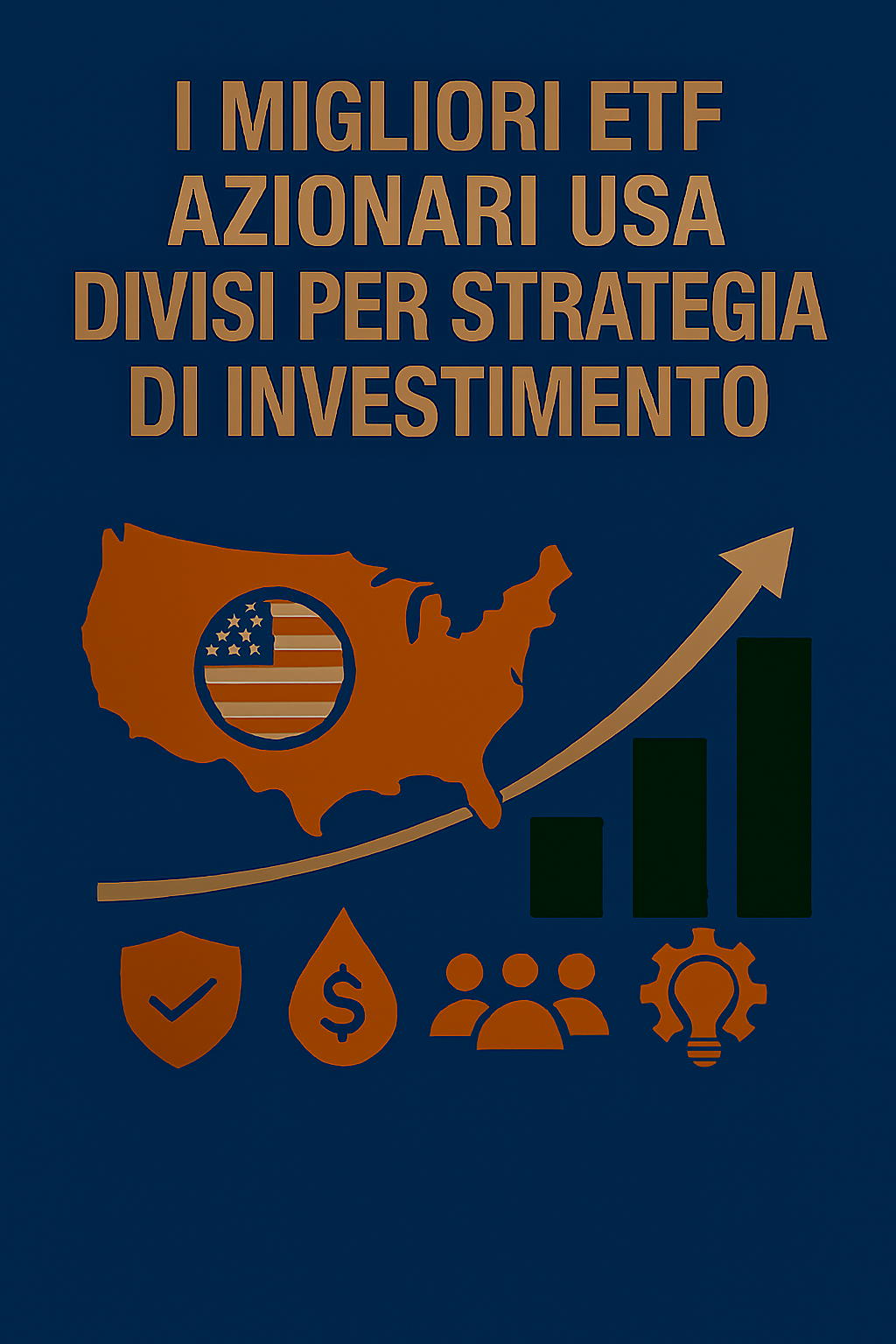 I migliori ETF azionari USA divisi per strategia di investimento